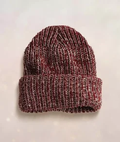 Best Nayked Apparel Chunky Marled Yarn And Solid Color Soft Knit Hat