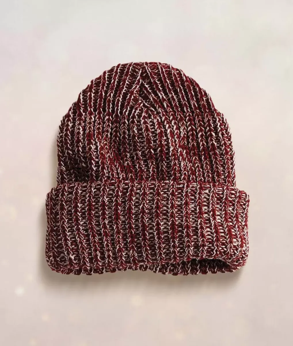Best Nayked Apparel Chunky Marled Yarn And Solid Color Soft Knit Hat
