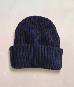 Fashion Nayked Apparel Chunky Marled Yarn And Solid Color Soft Knit Hat