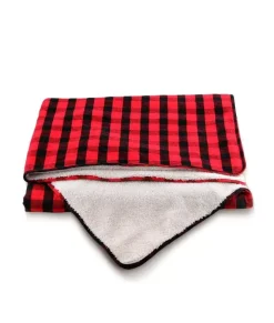 Clearance Nayked Apparel Everest Sherpa Flannel Blanket