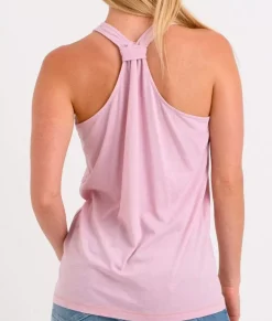 Sale Nayked Apparel Ladies Ridiculously Soft Knotted Racerback Tank