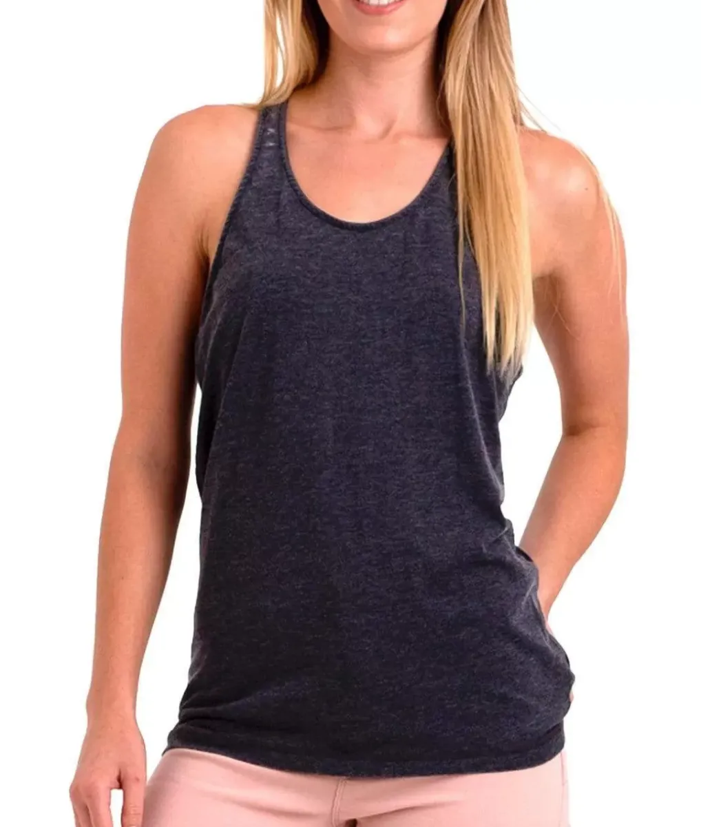 Sale Nayked Apparel Ladies Ridiculously Soft Knotted Racerback Tank