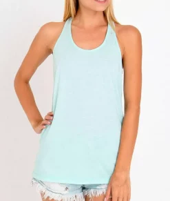 Outlet Nayked Apparel Ladies Ridiculously Soft Knotted Racerback Tank