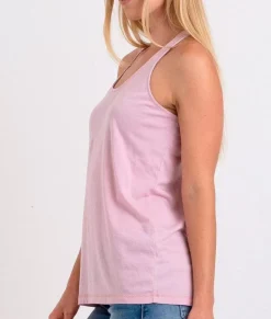 Outlet Nayked Apparel Ladies Ridiculously Soft Knotted Racerback Tank