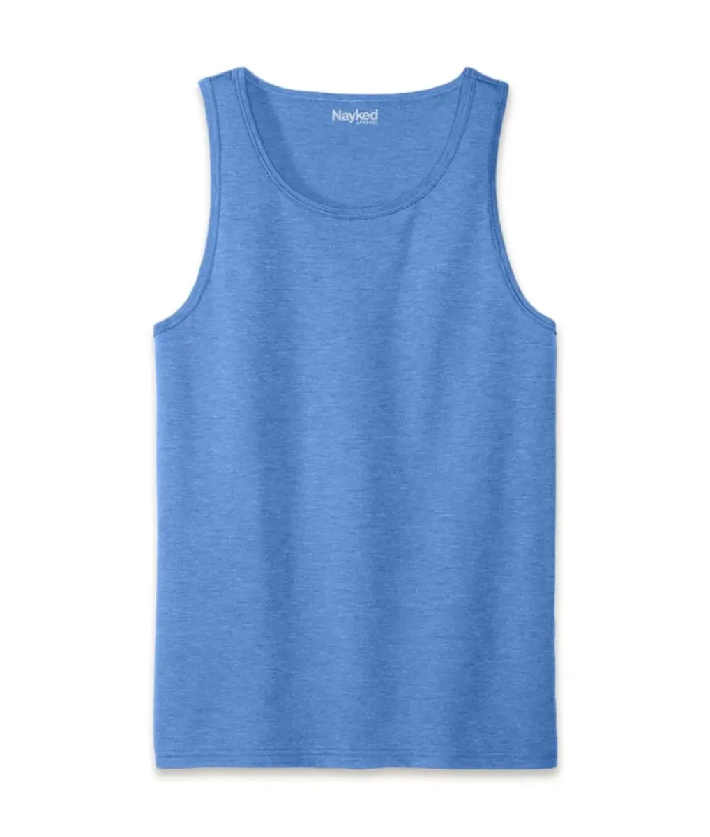 Outlet Nayked Apparel Men'S Big Ridiculously Soft Recycled Lightweight Tank