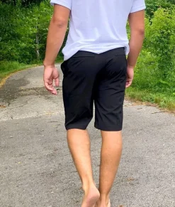 Online Nayked Apparel Men'S Black Hybrid Stretch Short