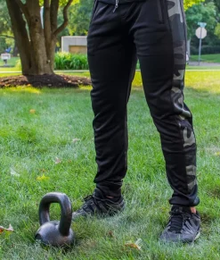 New Nayked Apparel Men'S Camo Panel Midweight Tech Fleece Active Jogger/Discontinued Army Camo