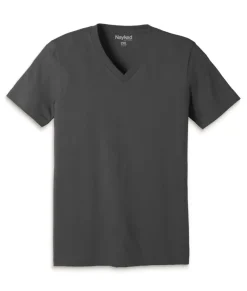 Discount Nayked Apparel Men'S Classic Cotton Big Short Sleeve V-Neck T-Shirt