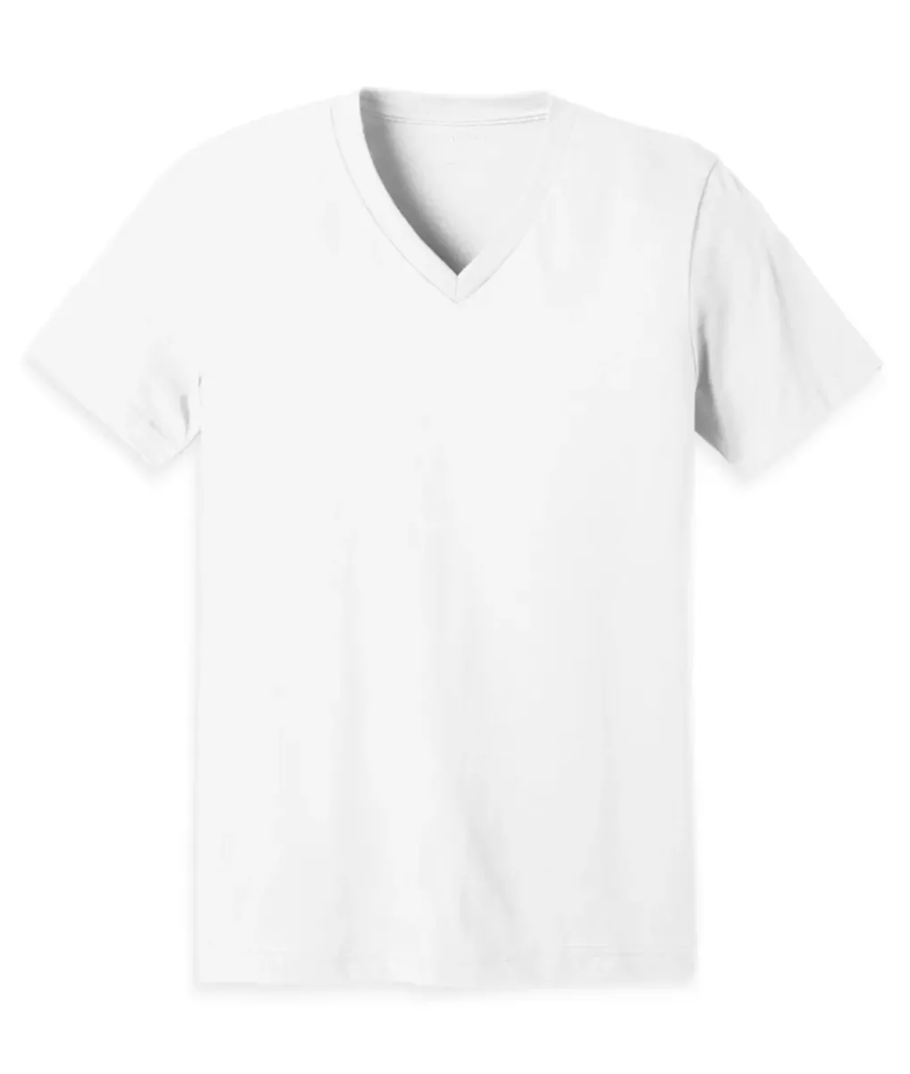 Sale Nayked Apparel Men'S Classic Cotton Big Short Sleeve V-Neck T-Shirt