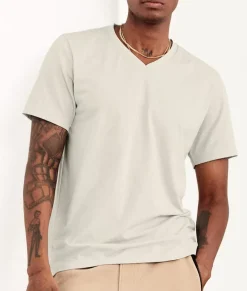 Outlet Nayked Apparel Men'S Classic Cotton Short Sleeve V-Neck T-Shirt