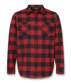 Best Nayked Apparel Men'S Classic Flannel Shirt