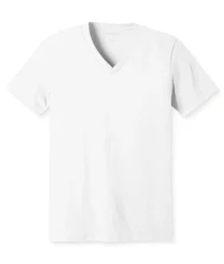 Best Nayked Apparel Men'S Classic Soft Heathered Big Short Sleeve V-Neck T-Shirt