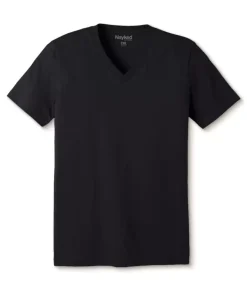 Discount Nayked Apparel Men'S Classic Soft Heathered Big Short Sleeve V-Neck T-Shirt