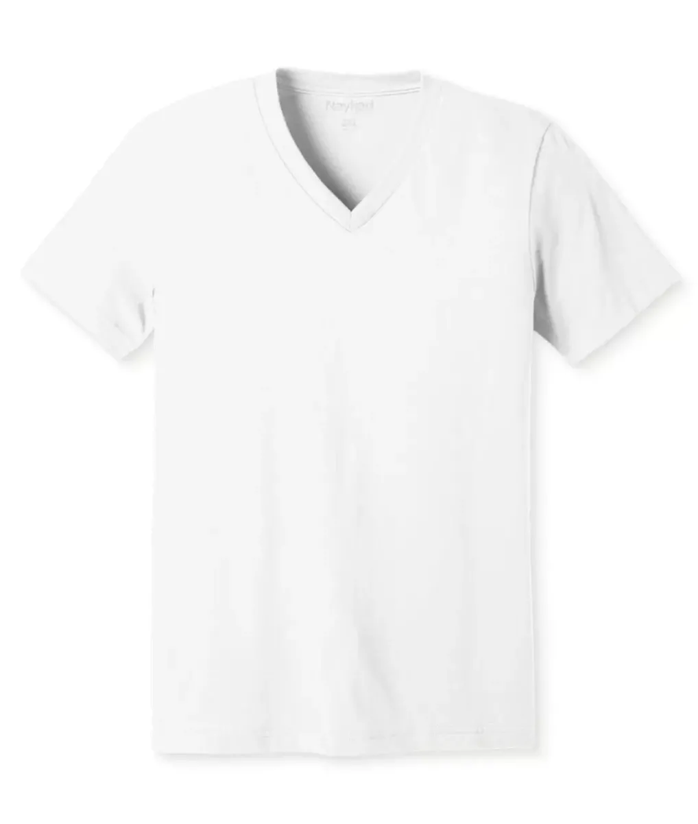 Discount Nayked Apparel Men'S Classic Soft Heathered Big Short Sleeve V-Neck T-Shirt
