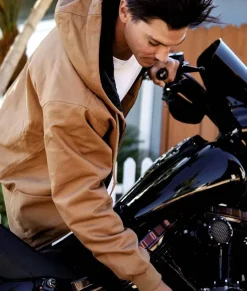 Hot Nayked Apparel Men'S Insulated Canvas Work Jacket