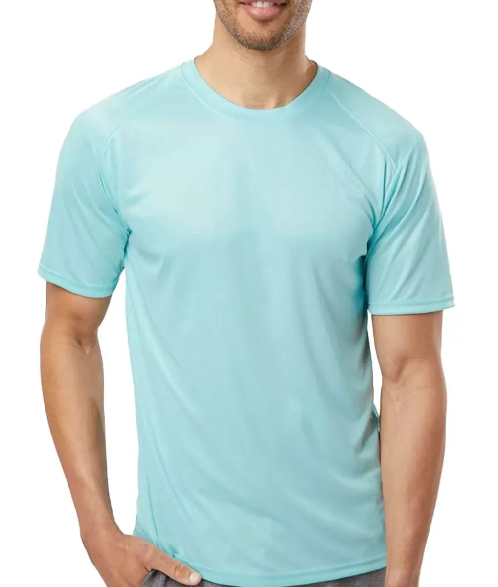 Discount Nayked Apparel Men'S Islander Performance Upf Short Sleeve T-Shirt