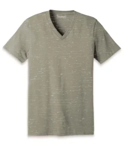 Discount Nayked Apparel Men'S Marbled Jersey V-Neck T-Shirt
