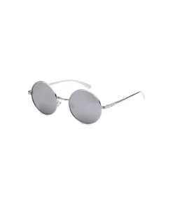 Fashion Nayked Apparel Men'S Metallic Round Sunglasses, Lifetime Guarantee