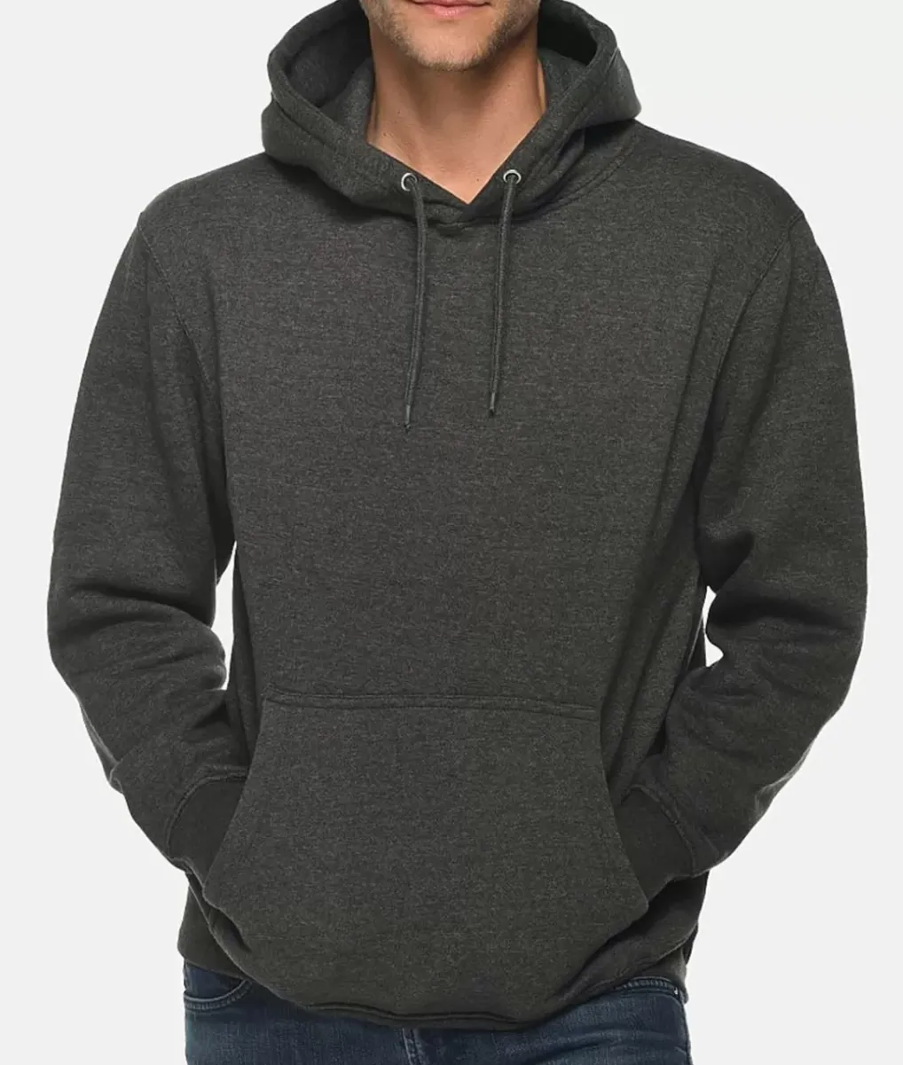 Hot Nayked Apparel Men'S Midweight Premium Soft Pullover Sweatshirt Hoodie