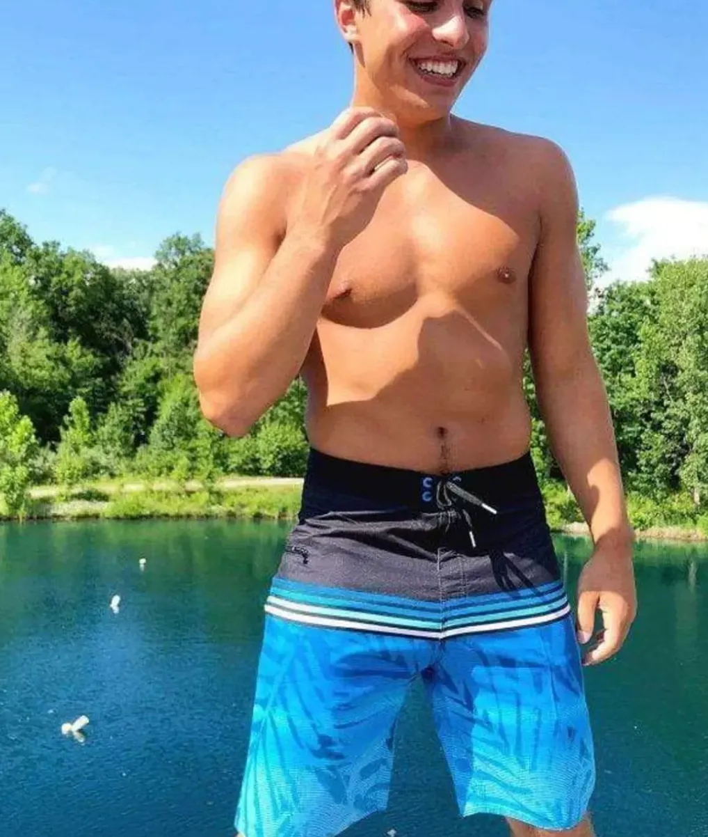 New Nayked Apparel Men'S Palm Tree Board Short/Discontinued