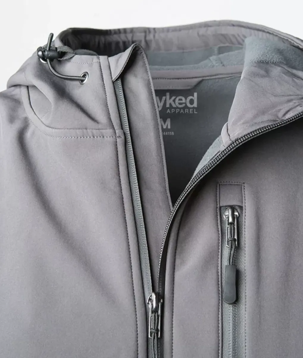 Hot Nayked Apparel Men'S Poly-Tech Soft Shell Jacket