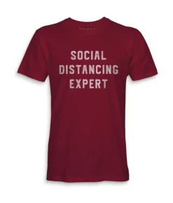 Fashion Nayked Apparel Men'S Ridiculously Soft 100% Cotton Graphic Tee | Social Distancing Expert