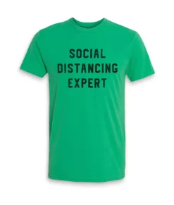 Fashion Nayked Apparel Men'S Ridiculously Soft 100% Cotton Graphic Tee | Social Distancing Expert