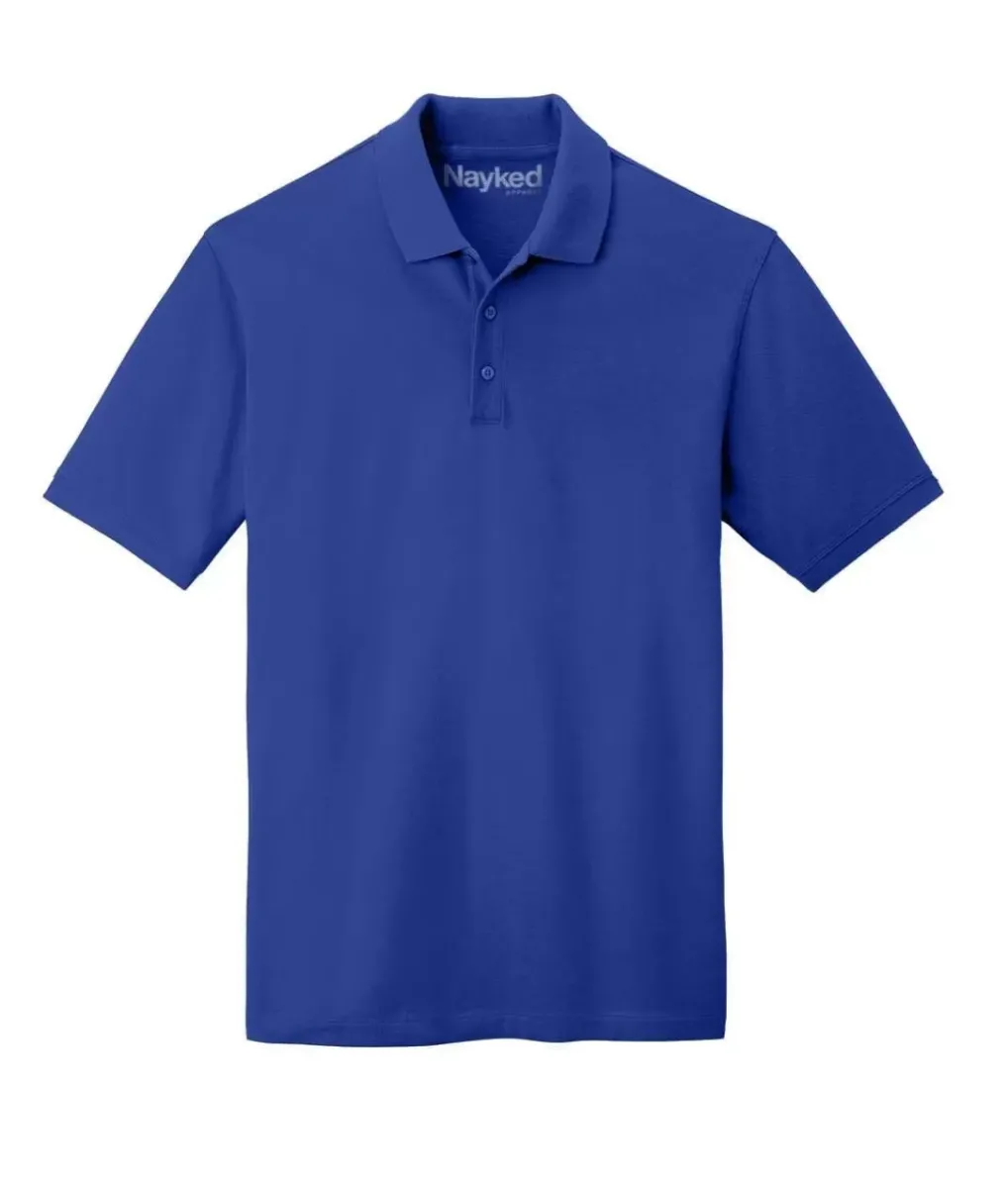 Hot Nayked Apparel Men'S Ridiculously Soft 100% Cotton Pique Polo Shirt