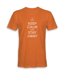 Best Nayked Apparel Men'S Ridiculously Soft 100% Cotton Graphic Tee | Keep Calm And Stay Away