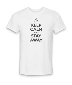 Best Nayked Apparel Men'S Ridiculously Soft 100% Cotton Graphic Tee | Keep Calm And Stay Away
