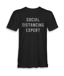 Best Nayked Apparel Men'S Ridiculously Soft 100% Cotton Graphic Tee | Social Distancing Expert