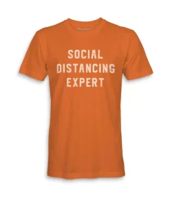 Best Nayked Apparel Men'S Ridiculously Soft 100% Cotton Graphic Tee | Social Distancing Expert