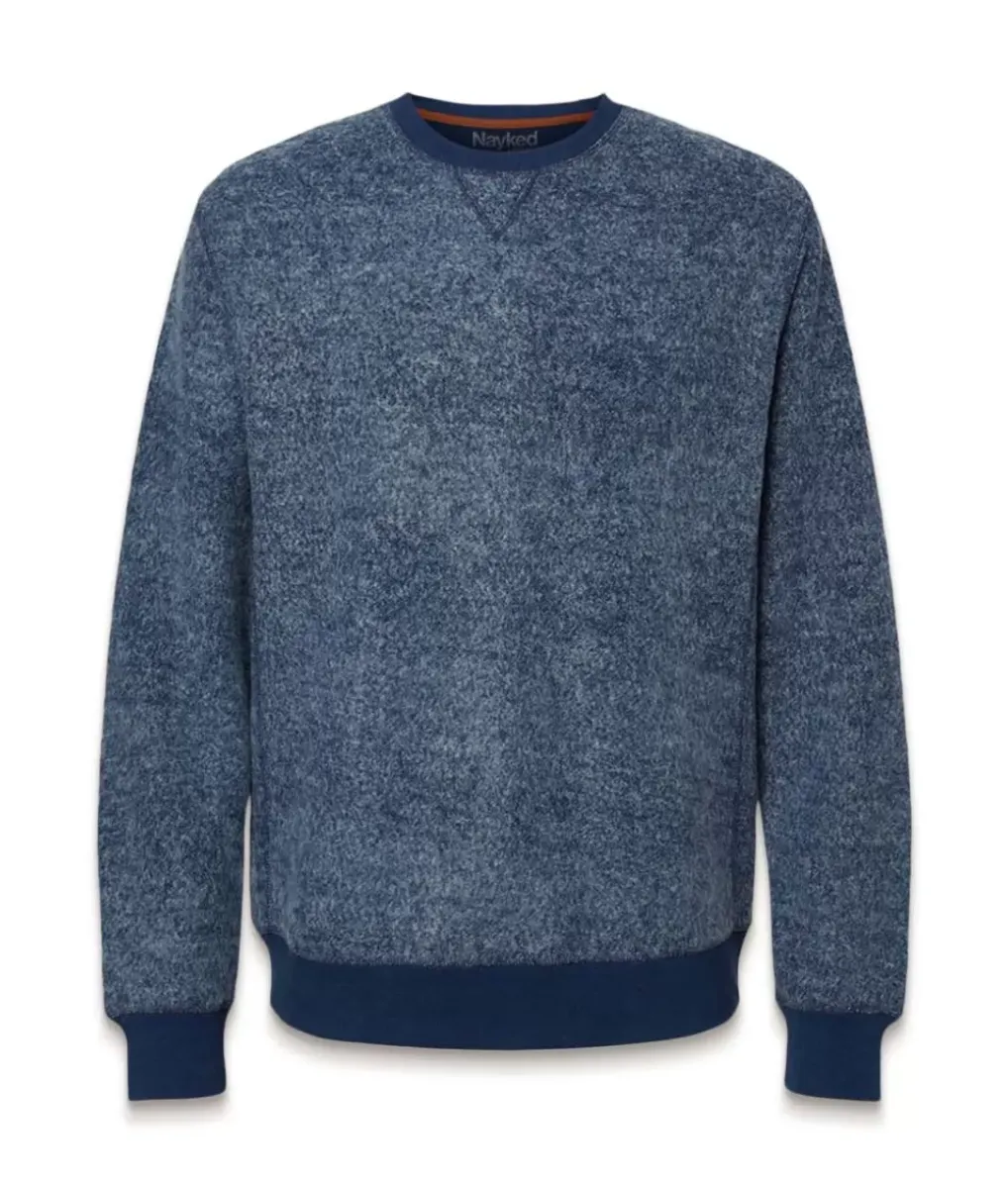 Hot Nayked Apparel Men'S Ridiculously Soft Aspen Brushed Fleece Pullover
