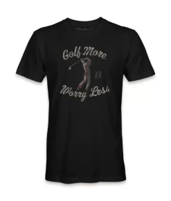 Discount Nayked Apparel Men'S Ridiculously Soft Big Graphic T-Shirt | Golf More, Worry Less