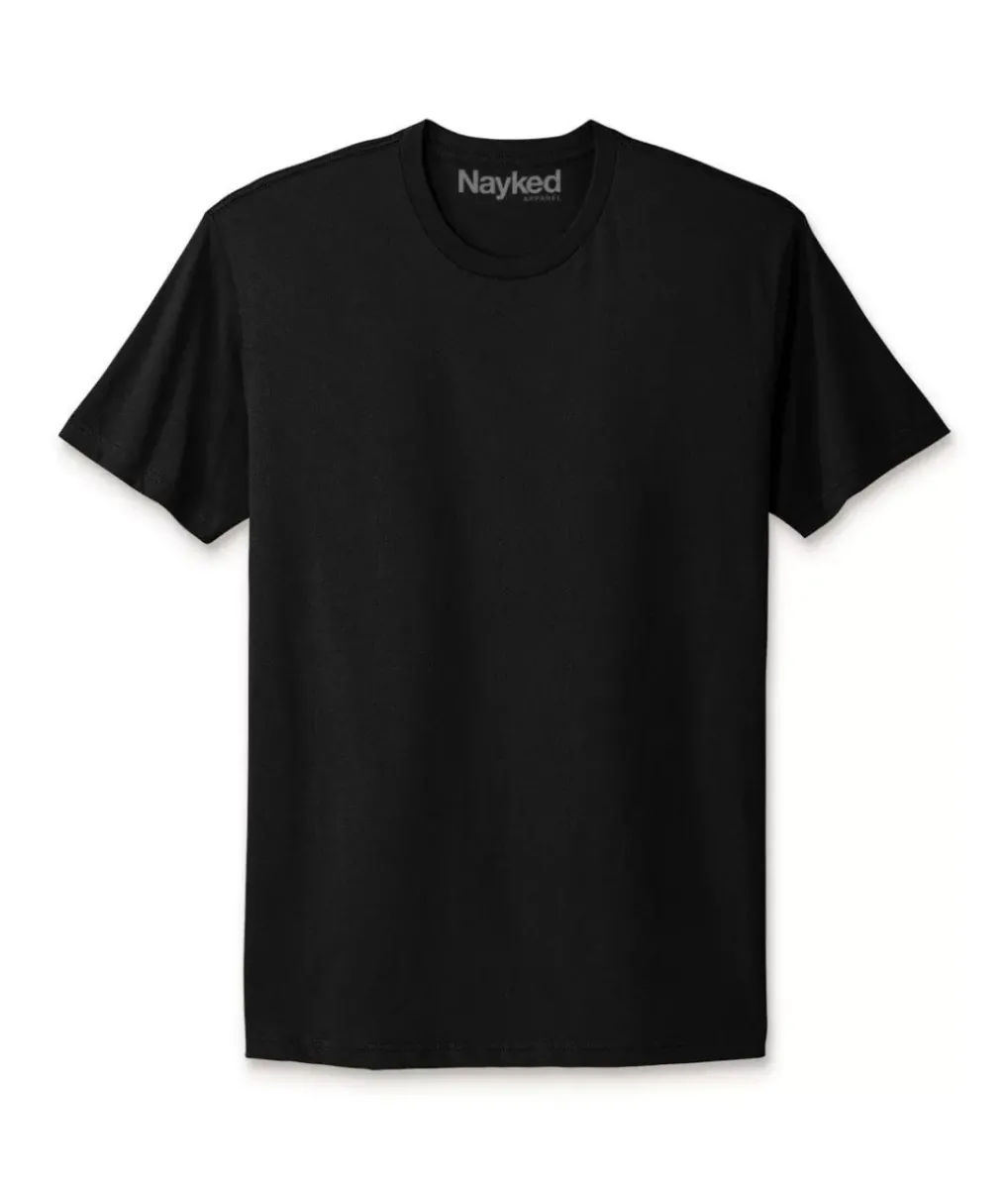 Hot Nayked Apparel Men'S Ridiculously Soft Big 100% Cotton Short Sleeve Crew Neck T-Shirt