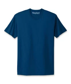 Online Nayked Apparel Men'S Ridiculously Soft Big 100% Cotton Short Sleeve Crew Neck T-Shirt