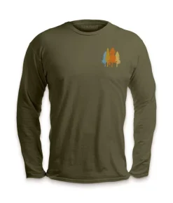 Online Nayked Apparel Men'S Ridiculously Soft Cotton Long Sleeve Graphic Tee | Take A Hike