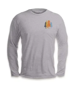 Online Nayked Apparel Men'S Ridiculously Soft Cotton Long Sleeve Graphic Tee | Take A Hike