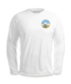 Hot Nayked Apparel Men'S Ridiculously Soft Cotton Long Sleeve Graphic Tee | Pacific Northwest