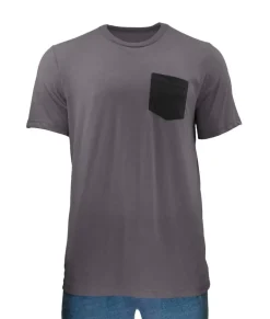 Clearance Nayked Apparel Men'S Ridiculously Soft Contrast Pocket Short Sleeve Crew Neck T-Shirt