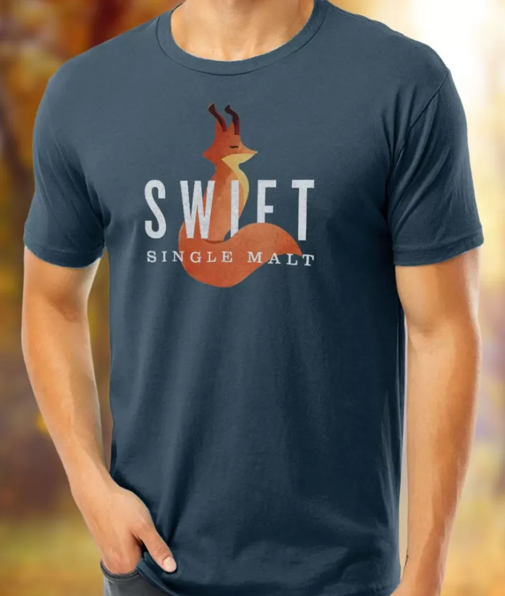 Outlet Nayked Apparel Men'S Ridiculously Soft Cotton Graphic Tee | Swift Single Malt