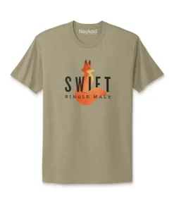 Outlet Nayked Apparel Men'S Ridiculously Soft Cotton Graphic Tee | Swift Single Malt