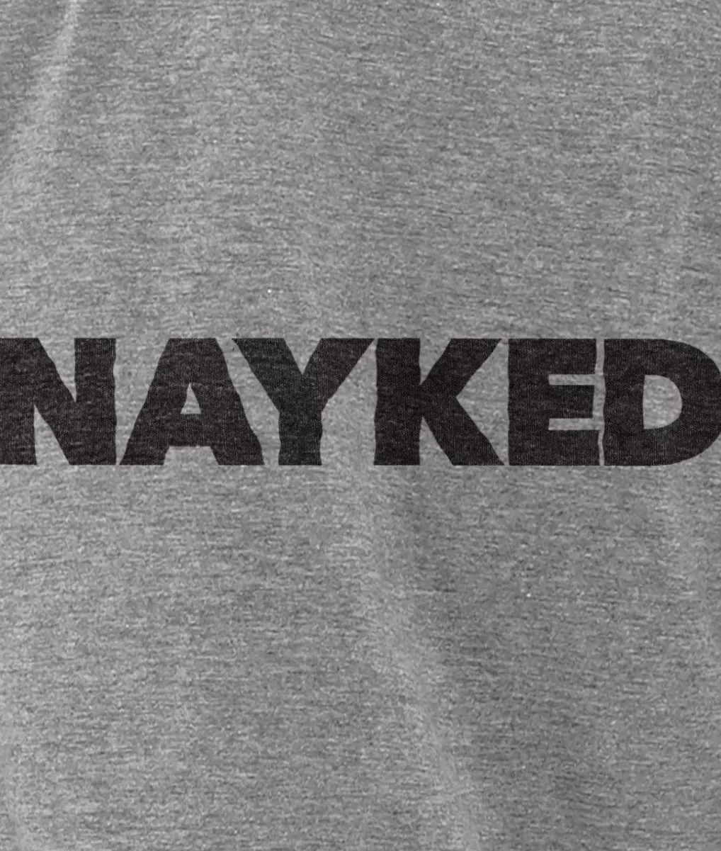 Sale Nayked Apparel Men'S Ridiculously Soft Fleece Graphic Pullover Hoodie | Nayked Athletic Heather