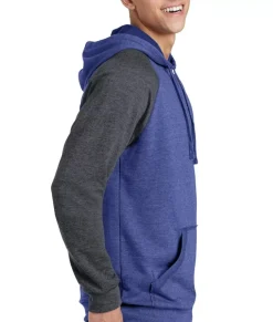 New Nayked Apparel Men'S Ridiculously Soft Fleece Raglan Hoodie