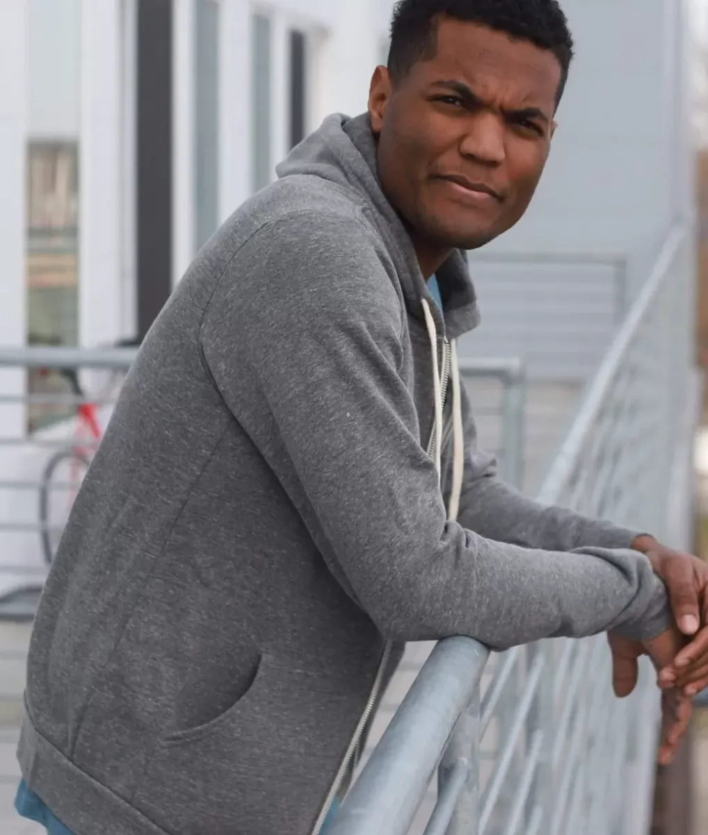 Fashion Nayked Apparel Men'S Ridiculously Soft Fleece Full-Zip Hoodie