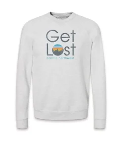 Discount Nayked Apparel Men'S Ridiculously Soft Fleece Pullover Graphic Sweatshirt | Get Lost