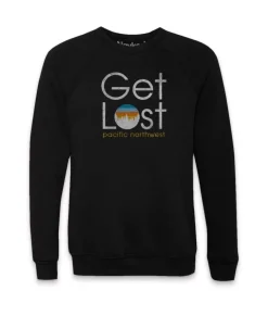 Online Nayked Apparel Men'S Ridiculously Soft Fleece Pullover Graphic Sweatshirt | Get Lost