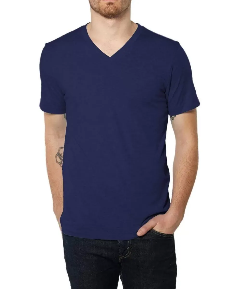 Sale Nayked Apparel Men'S Ridiculously Soft Lightweight V-Neck T-Shirt | Classic