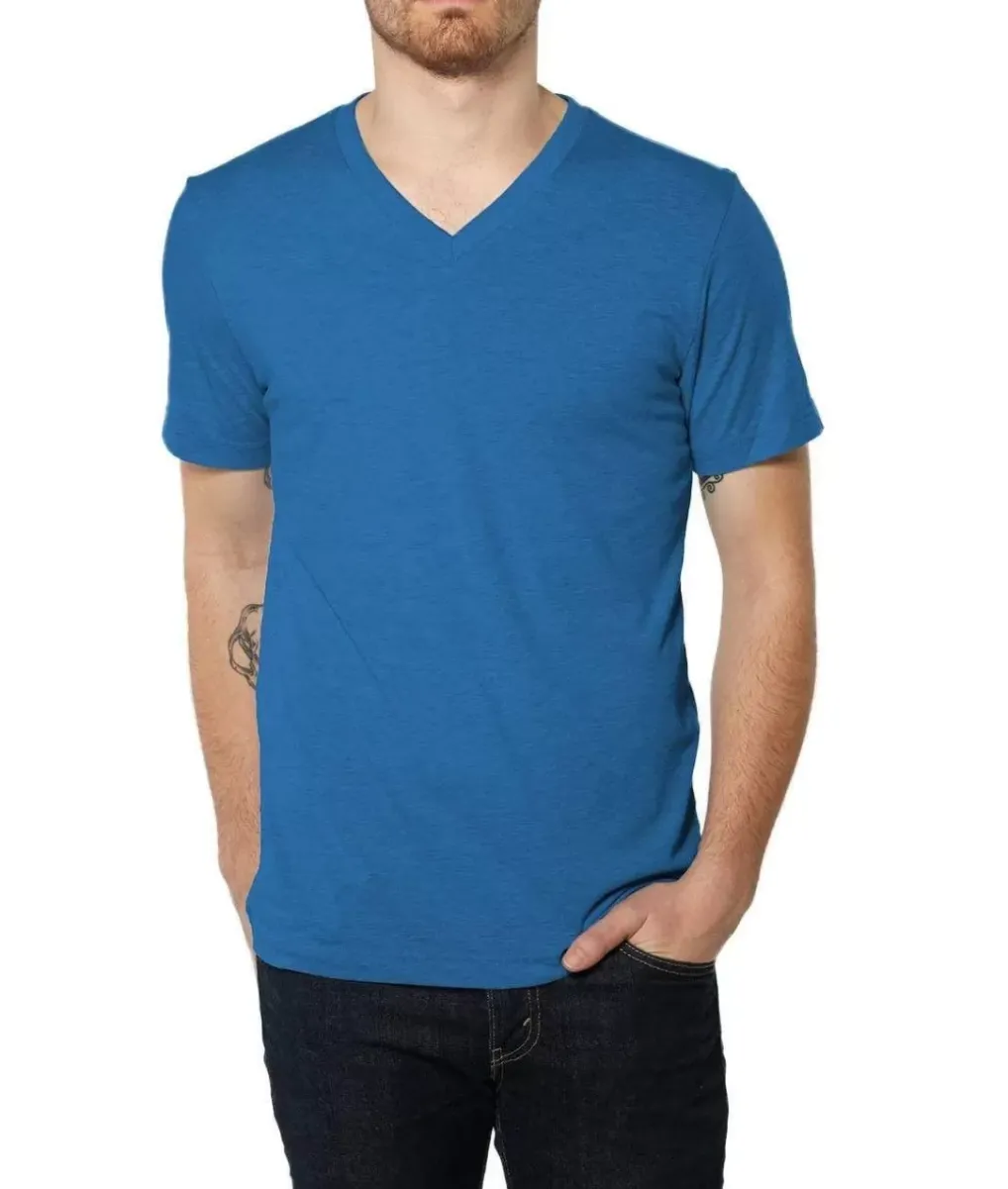 Sale Nayked Apparel Men'S Ridiculously Soft Lightweight V-Neck T-Shirt | Classic