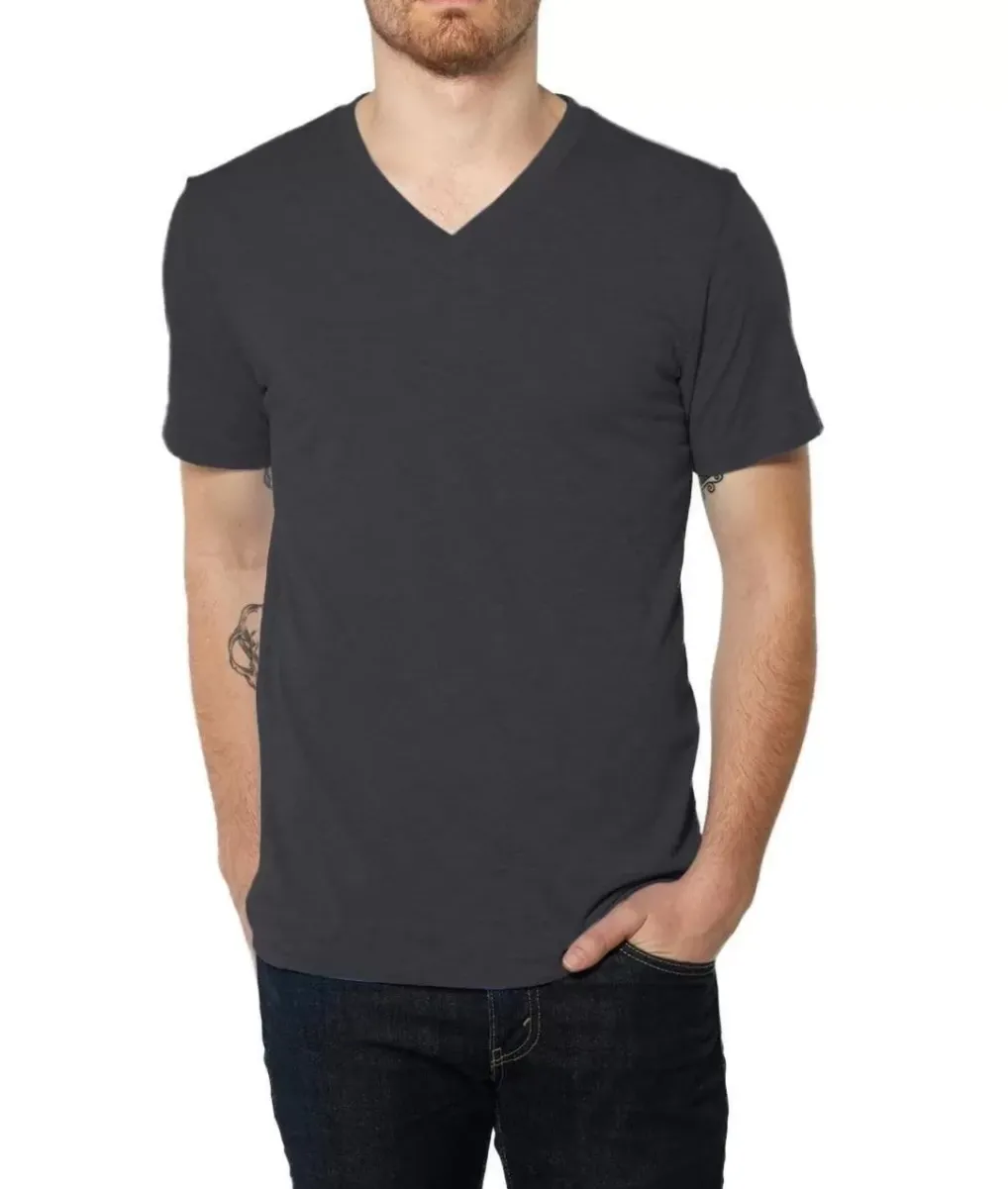 Sale Nayked Apparel Men'S Ridiculously Soft Lightweight V-Neck T-Shirt | Classic
